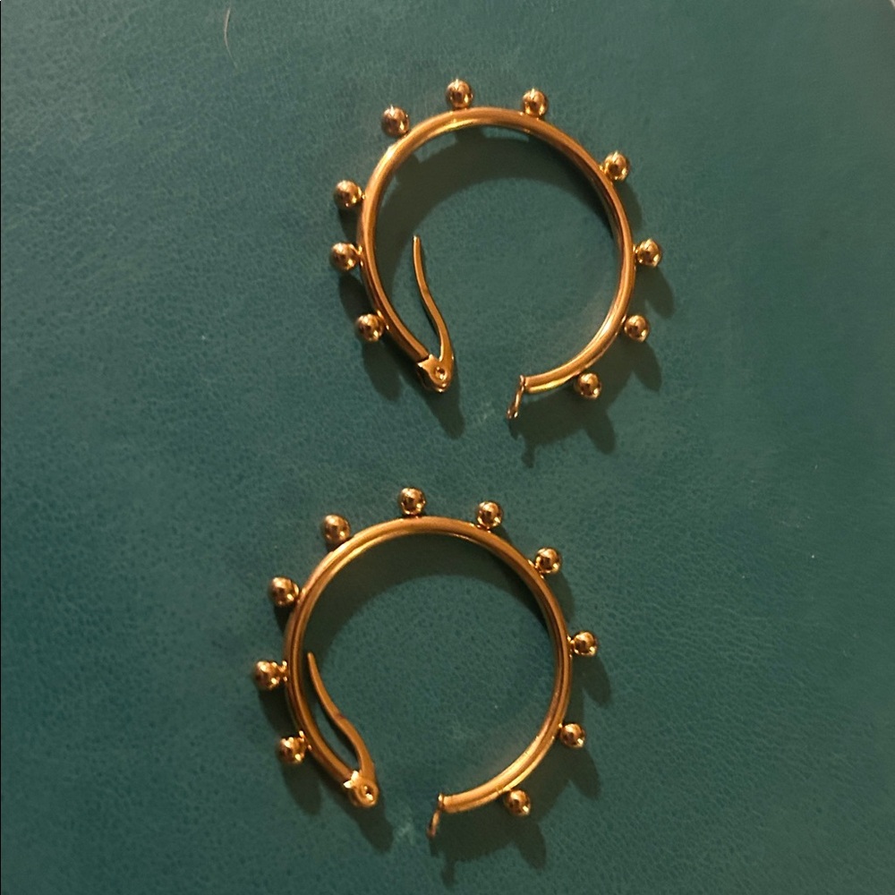 Elegant Gold Hoop Earrings